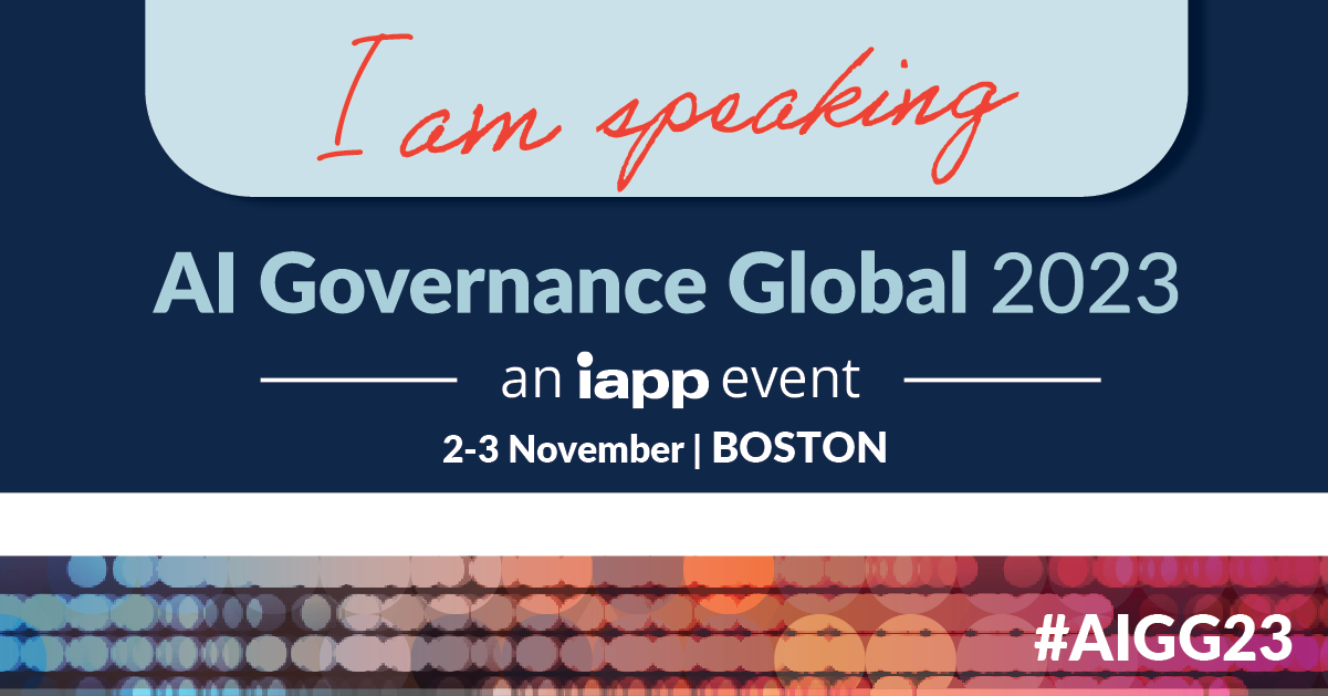 AI Governance Global Conference 2023, Panel 2/2