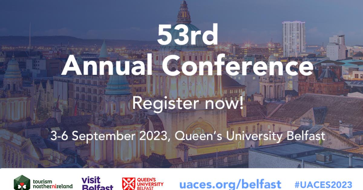 UACES 2023 Annual Conference, Northern Ireland